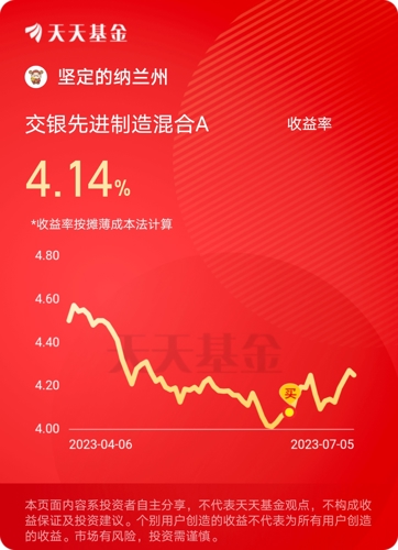 调整之后，恰是回甘的开始