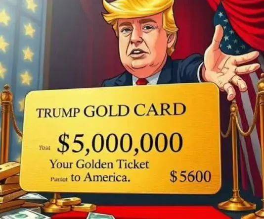 特朗普的镀金诱惑，那张500万美元的金卡，是对美国梦的终极嘲讽