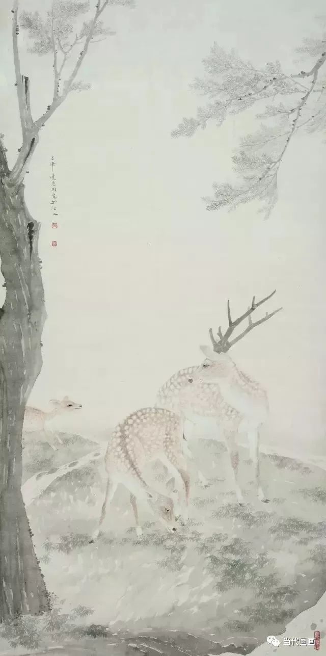 留白处，万籁俱寂