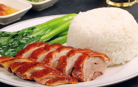 烧鹅饭是广东俗称